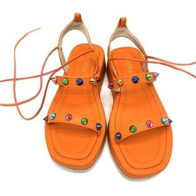 Resim Turuncu Staple Kadın Sandalet Turuncu 