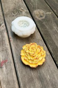 Resim Rufus Concept Lotus Çiçek 5 Silikon Mum Kalıbı 