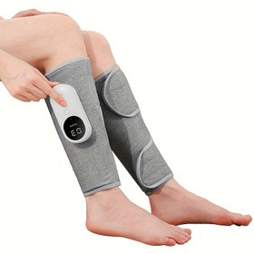 Resim 1 adet Elektrikli Bacak Masaj Aleti, Taşınabilir Şarjlı Diz Masaj Aleti, Ayak, Bacak Isıtma, Kablosuz Bacak Masaj Aleti, Noel, Anneler Günü, Babalar Günü Hediyesi. 