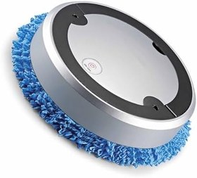 Resim Robot Elektrikli Süpürge, Daire Için Güvenli Otomatik Robot Vakumu (Gümüş grisi) 