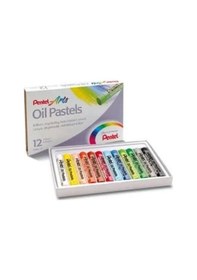 Resim Pentel Oil Pastels Yağlı Pastel 25 Li Renk Çok Renkli 