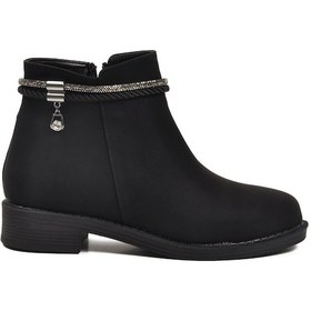 Resim Siyah Zümrüt Fermuarlı Kaymaz Bot 325126 Z SİYAH ZÜMRÜT 