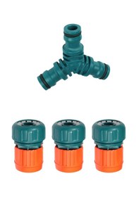 Resim 3lü Jaklı Hortum Bağlantı Kiti 3/4" Üç Çeyrek 