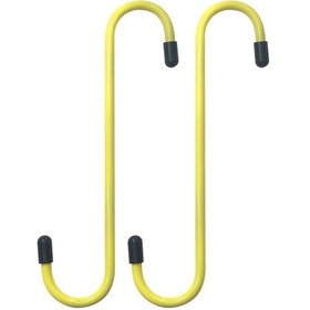 Resim Lastik Uçlu Otomotiv Fren Kaliper Kancaları 2 Adet K16266y-2 Yellow With Rubber Tips 