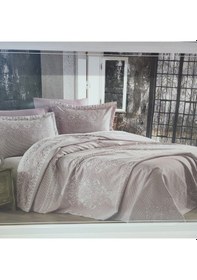Resim Çift Kişilik Pike Yatak Örtüsü Maria Lila 