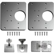 Resim Menteşe Tamir Plakası, Dolap Menteşe Tamir Braketleri, Mutfak Dolabı Kapı Menteşe Tamir Plakası Takımı. 