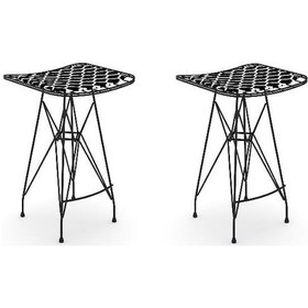 Resim Knsz kafes tel bar taburesi 1 li artis75 syhviona ofis cafe bahçe mutfak 