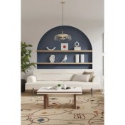 Resim Mobetto Linen Üçlü Salon&oturma Odası Kanepe - Krem 