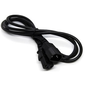 Resim Beek Güç Kablosu, C14 &lt -&gt C15, 1.8 Metre, H05vv-f 3 1 5mm Kare&lt Br&gt Beek C14-c15 Power Cable 1.8m, H05vv-f 3 1.5mm2-36985 