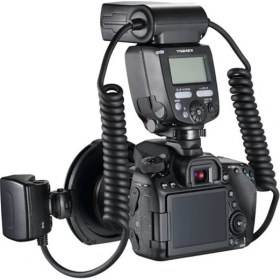 Resim Yongnuo YN24-EX Canon Uyumlu TTL Twin Makro Ring Flaş 