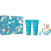 Resim Versace Dylan Turquoise Edt 100 ml + Body Lotion 100 ml + Shower Gel 100ML + Edt 5ml 