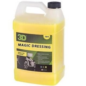 Resim 3D Magic Dressing-solvent Bazlı Lastik Parlatıcı 3.79 Lt 