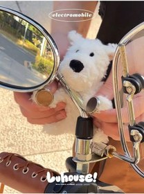 Resim Youmex Motorcycle Elektrikli Bisiklet Manyetik Aksesuar - Keskin Tasarım Köpek Desenli, Kolay Kurulum, Çıkartılabilir Dekoratif Takım Yedek Mıknatıs Çifti 