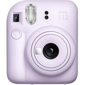 Resim Fujifilm Instax Mini 12 Fotoğraf Makinesi + Şeffaf Kılıf Seti Lila 