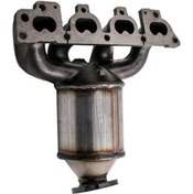 Resim İthal Opel Zafira A 1.6 (Z16XE) Ecotec Eksoz Manifoldu Katalizatör Komple 