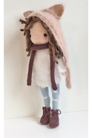 Resim Quezzquality Amigurumi El Örgüsü Bebek 