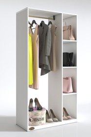 Resim Kenzlife Giysi Dolabı Alpaslan 175*90*40 Byz Gardırop 