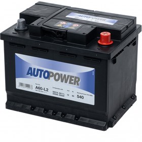 Resim AUTOPOWER 12V 60 Ah Amper Akü 540A A60 