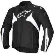 Resim Alpinestars T-jaws V4 Wp Korumalı Motosiklet Montu Siyah Beyaz 