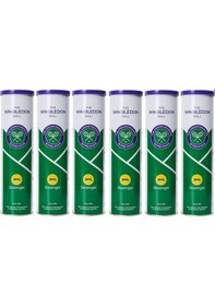 Resim Slazenger Wimbledon 4'lü 6 Kutu Tenis Topu 