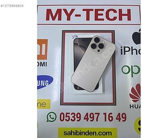 Resim Apple iPhone 16 Pro İkinci El YD | 256 GB | Çöl Titanyum 