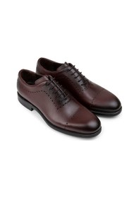 Resim Deery Hakiki Deri Bordo Klasik Erkek Ayakkabı - 00491mbrdc01 
