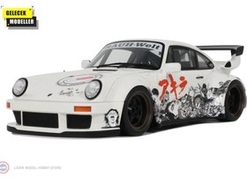 Resim 1:18 GT Sprit 2024 Porsche RWB AKIRA Glacier White 