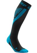 Resim Cep Nighttech Socks Sporcu Kompresyon Çorabı, Mavi ,Erkek V 