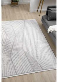 Resim Lima Gri Halı Akrilik Halı Yumuşak Dokulu Salon Oturma Odası Yatak Odası Halısı 0558 Gri 