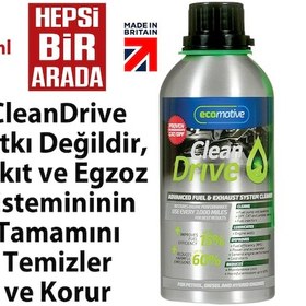Resim Cleandrive Benzin Katalizör-Egr-Enjektör-Sensör Temizleyici 450 ml 