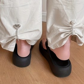 Resim 1/2 Adet Ayarlanabilir Manyetik Toka - Dayanıklı Plastik Dikişsiz Paça Klipsi, Eşarp, Şal ve Başörtüsü için - Karışık Renkler Unisex Giyim Aksesuarı Erkek & Kadın 