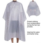 Resim Maiyame Salon Ve Ev Kullanıma Uygun Nilon Dokulu Anti-statik Saç Kesim Perdeği - Su Geçirmez, Saçı Tutmayan, 150x135cm Boyutunda 