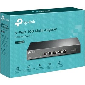 Resim TP-Link Tl Sx105 8 Port 10G Multı Gıgabıt Masaüstü Swıtch 