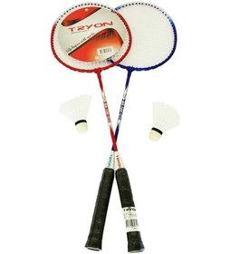 Resim Tryon Badminton Raket Seti Mavi Bs-100 