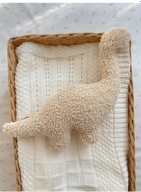 Resim Teddy Oyuncak Dino Uyku Ve Oyun Arkadaşı Krem Krem 