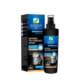 Resim Bioder Erkekler İçin Bitkisel Tüy Dökücü Sprey 175 ml 