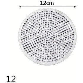 Resim Hightower Style 12 Paslanmaz Çelik Saç Filtresi - Mutfak, Banyo, Tuvalet İçin Dayanıklı Kanalizasyon Filesi 