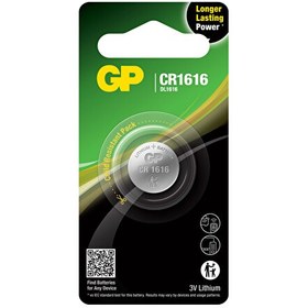 Resim GP CR1616 3 V Tekli 1616 Boy Lityum Düğme Pil 