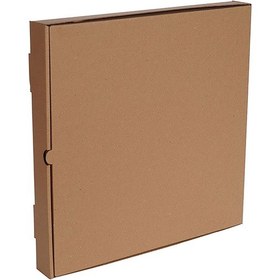 Resim Saat Kutusu Baskısız Kalın B Dalga 40 x 40 x 4 CM 50 Adet 