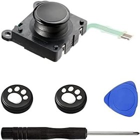 Resim CHENLAN Sony PSV 2000 PS Vita 2000 2001 için Joystick Düğmesi 3D Rocker Analog Parmak Çubuğu Yedek Siyah 