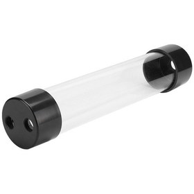 Resim Yuntech01 240mm Akrilik Su Deposu, G1/4 Konik İçi Dişli, Yüksek Isı Dayanıklı, Bilgisayar Su Soğutma Sistemi, 45mm Çaplı, 336ml Kapasite 