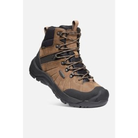Resim Keen Revel 4 Mid Polar M-Dark Earth/caramel - Su Geçirmez Erkek Kar Botu - Açık Kahverengi 