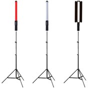 Resim Gdx ST-60 RGB Led Tüp Işık 3'lü Set 