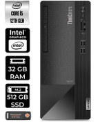 Resim LENOVO Neo 50T 11SE00BJTXE077 i5 12400 32GB RAM 512GB SSD W11H MASAÜSTÜ BİLGİSAYAR 