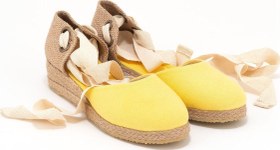 Resim Star Tombis Gerçek Elişi Hasır Jüt Bileğe Bağlı Ipli Günlük Kadın Espadril Handmade 