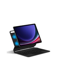Resim Galaxy X700 Tab S8 Uyumlu 11 İnç Ledli Klavyeli Magnetik Tablet Kılıfı Klavyeli Kılıf 