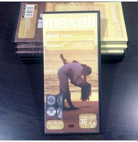 Resim Maxell DVD-RW VCAM 4x8 CM Disc Travelpack 30 Dk 1.4 GB Dvd-Rw 