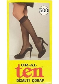 Resim Or-Al 12 Adet Orarteks Oral 40 Den Orta Kalın Dizaltı Çorap 