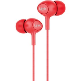 Resim LINKTECH LHF-H60 KULAK İÇİ SÜPER BAS KABLOLU STEREO KULAKLIK KIRMIZI 