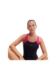 Resim Speedo Hyperboom Splice Racerback Kadın Yüzücü Mayosu Çok Renkli 